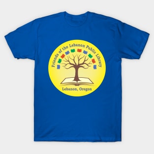 Friends of the Lebanon Public Library Logo T-Shirt